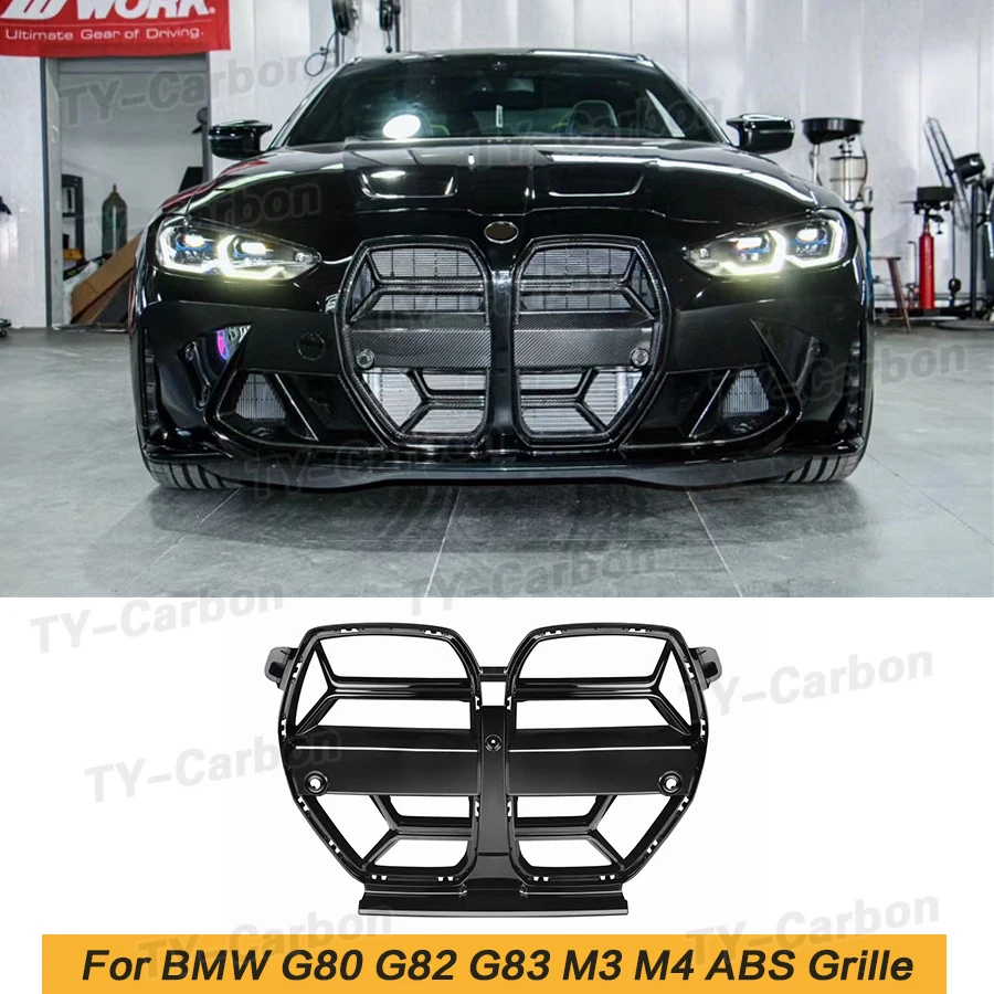 車リアルカーボンファイバーフロントバンパーサイドスプリッター 