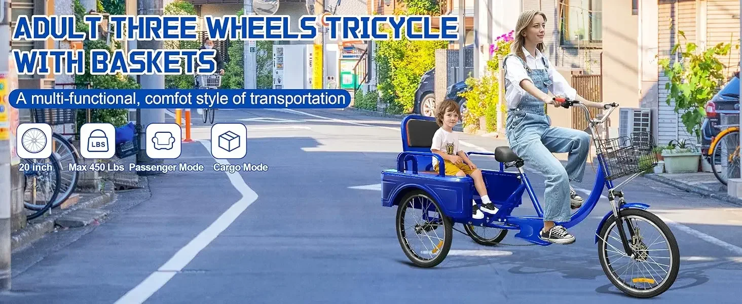 three wheel bikes
