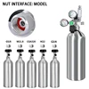 Aquarium DIYCO2 regulator Solenoid Bubble Counter CO2 control system reaction waterproof fish tank CO2 Pressure reducing valve 6