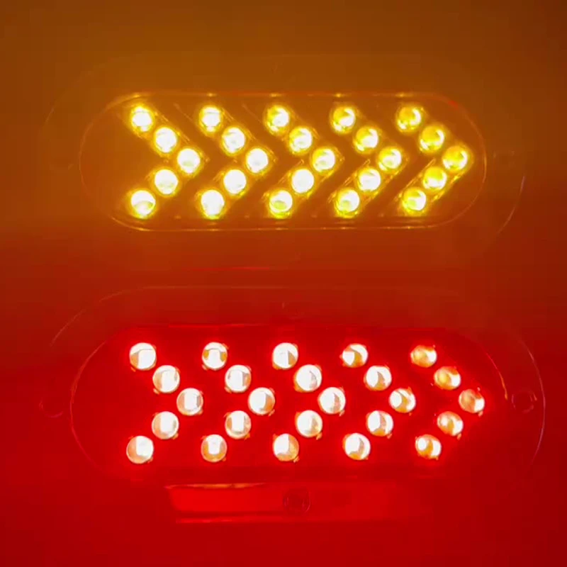 Oval LED Truck Taillights 6