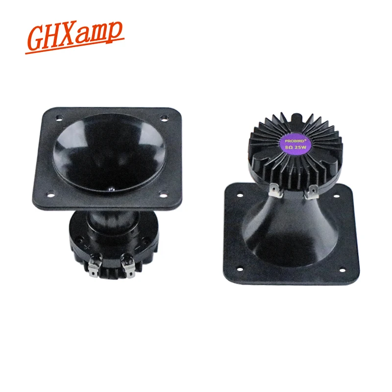 Ghxamp Swallow House Outdoor Waterproof Swallow Horn Altoparlante Quadrato Al Neodimio Da 3.5 Pollici Unità Tweeter A Colonna 8Ohm 25W