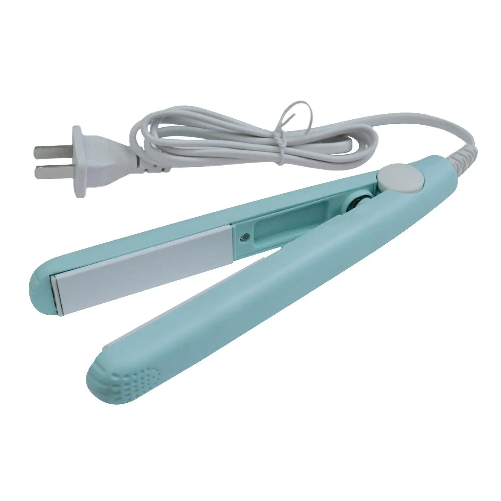 Portable Mini Hair Straightener Flat Iron Curler DIY Hair Styling