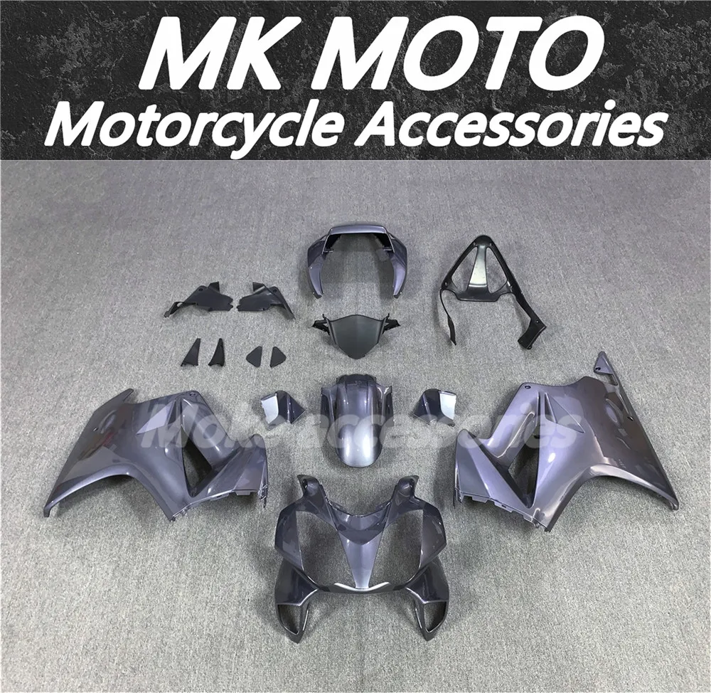 

Motorcycle Fairings Kit Fit For Vfr800 2002 2003 2004 2005 2006 2007 2008 2009 2010 2011 2012 Bodywork Set NEW Silver Gray