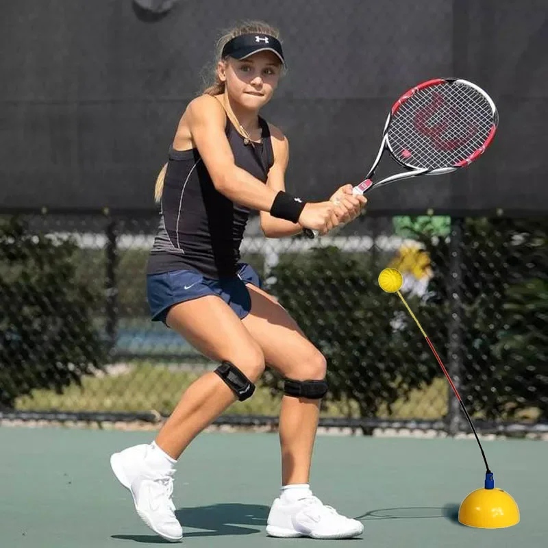 Tennis Trainer Portable Rebound Practice Training Tool Professional Rebounder Swing Ball Tennis String Accessories