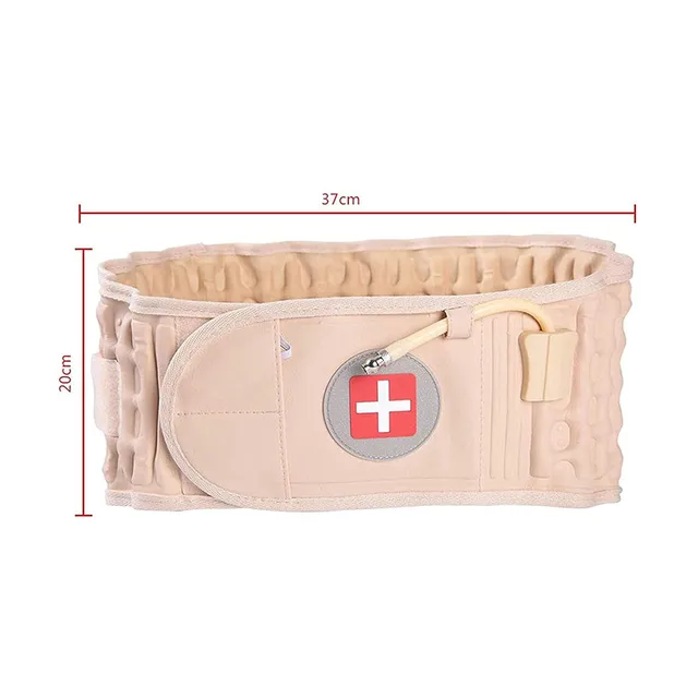 Inflatable waist belt lumbar disc herniation elderly traction belt supports lumbar decompression back pain belt 5