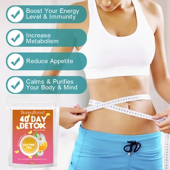 Men's and women's general detoxification tea slimming bag tea burning fat relaxing body slimming products 6