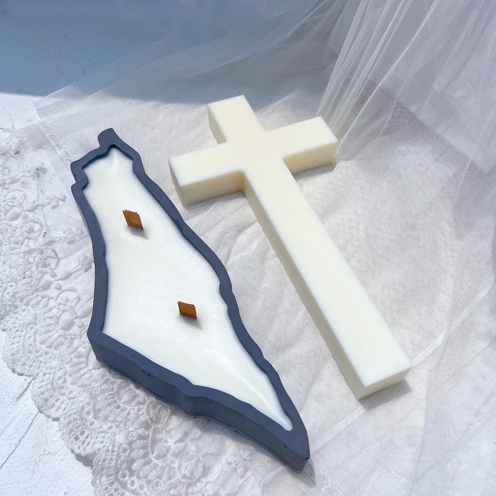 Large Cross Silicone Mold 6