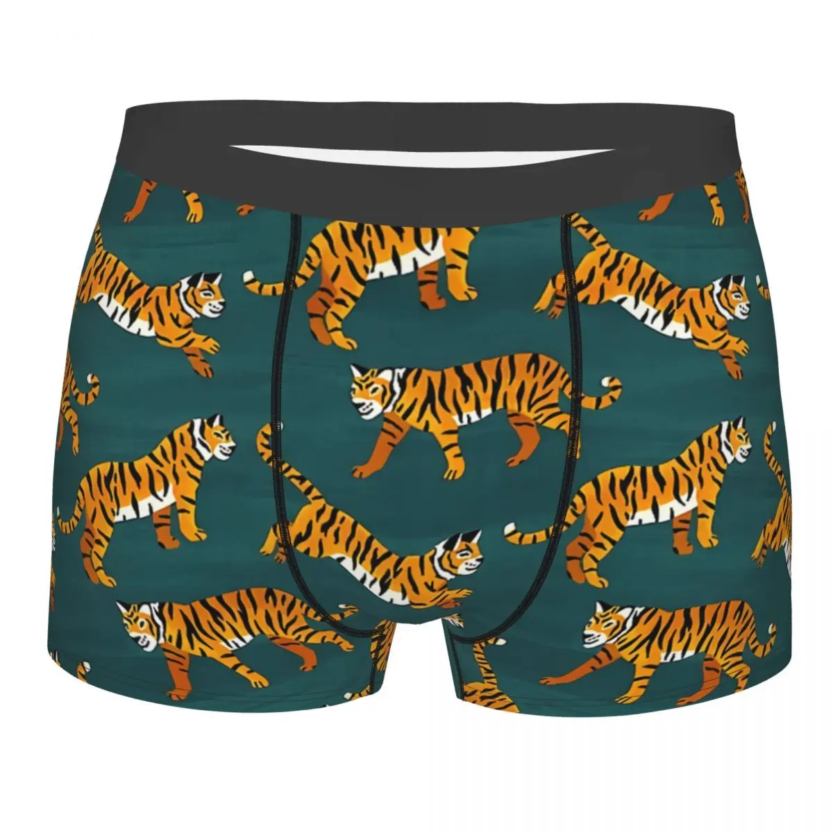 

Bengal Tigers Navy Men Boxer Briefs Highly Breathable Underpants Print Shorts Gift Idea