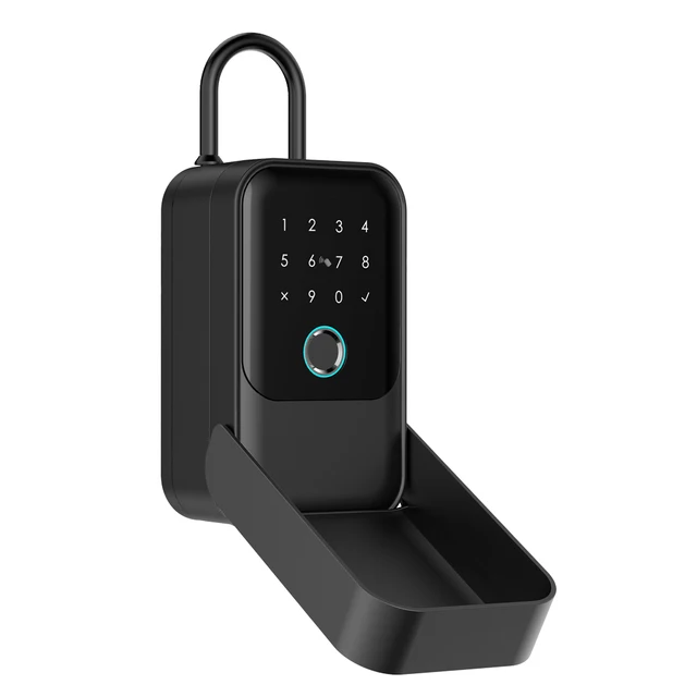 Keychain Box Storage Secret Key Lock Fusebox Bluetooth TTlock/Tuya App Unlock Wifi Gateway Safety Box Padlock Outdoor 2