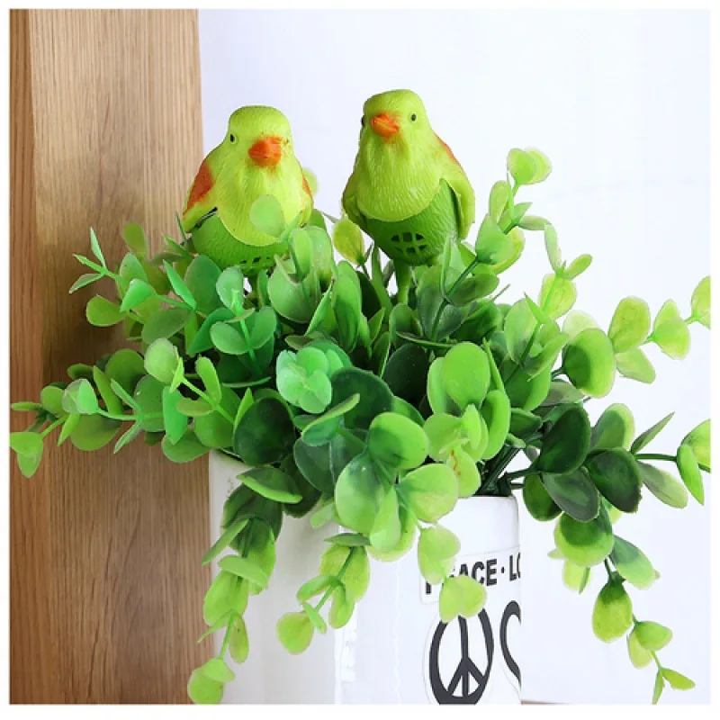 Funny Simulation Control Sound Bird Voice Control Activate Chirping Singing Bird Toy Gift Talking Parrot Bird 6
