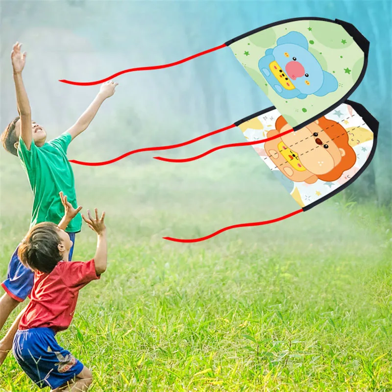 Kids Outdoor Flying Toys Portable Catapult Kite Hand Throwing Gliding Plane Girl Boy Indoor Playground Paraglider Shooting Games 3