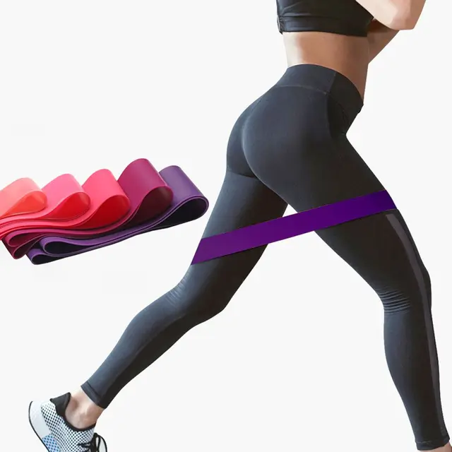5Pcs/Set High Elastic Crossfit Resistance Bands Yoga Latex Rings Fitness Squat O-Ring Bodybuilding Workout Loops Gym Equipment 6