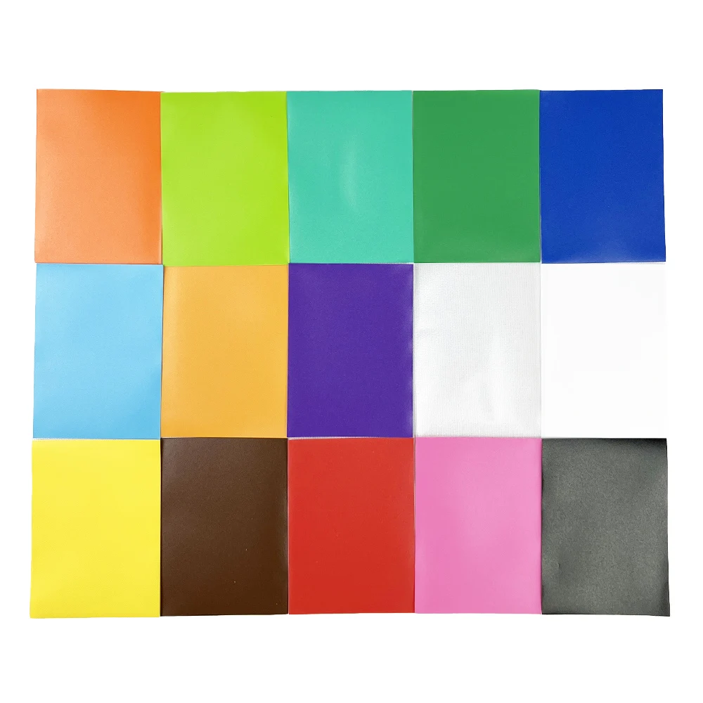 

100PCS Color Matte Board Games Outer Card Sleeves Trading Cards Protector Board Games Magical Cover 66x91mm