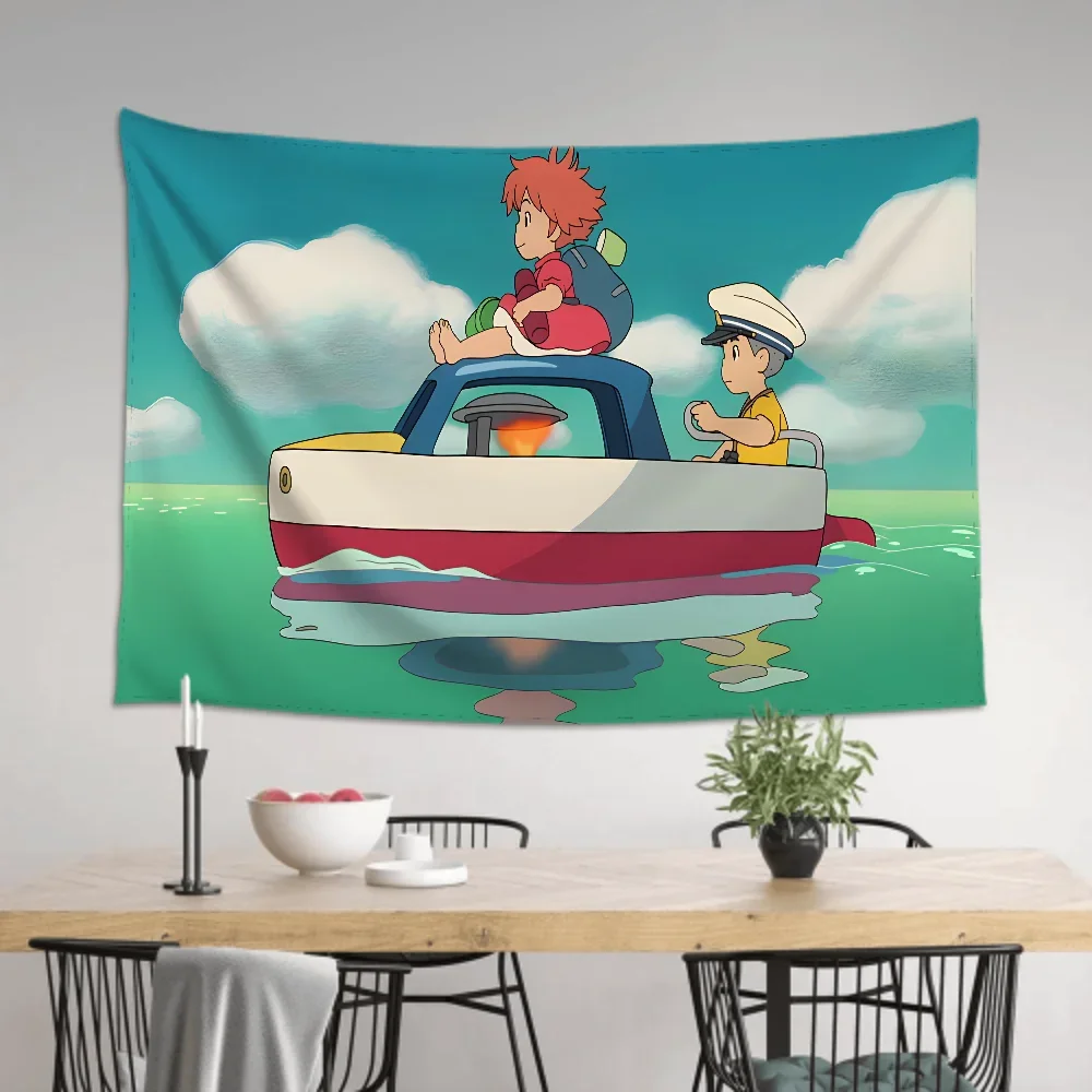 Ponyo Background: The Ultimate Studio Ghibli Tapestry for Anime Fans ...