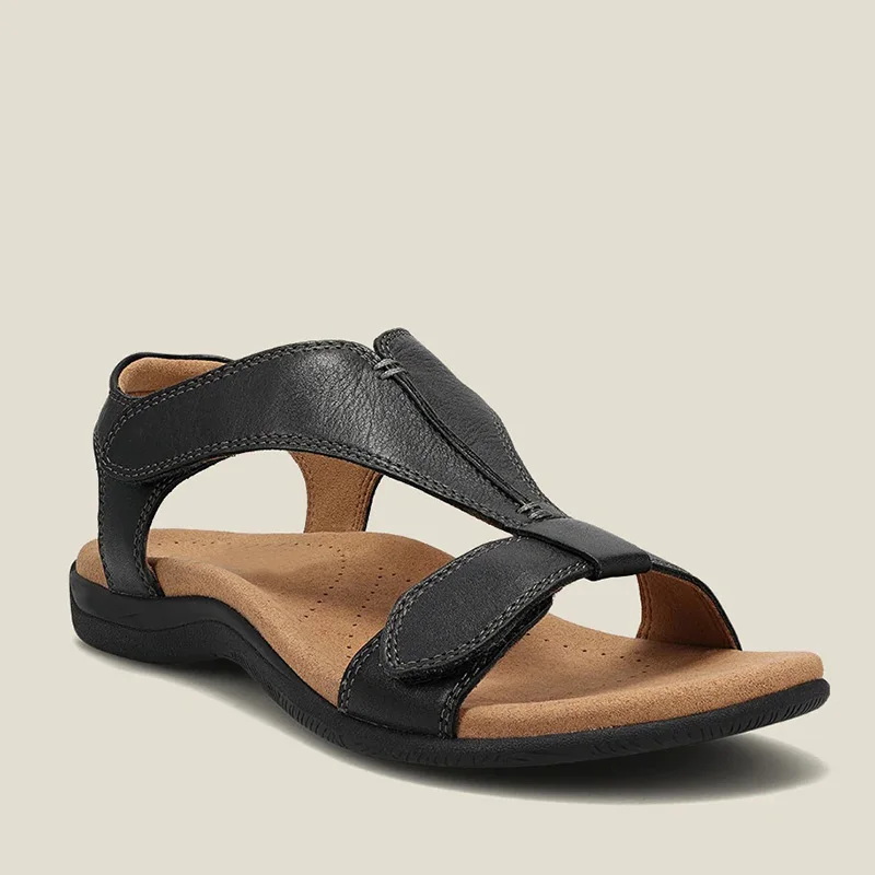 2022 Ankle Strap Lightweight Fashion Sandals Women Summer Open Toes Durable Soft Outdoor Beach Sandals For Women Retro Shoe 
