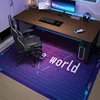 Chair Gamer Carpet Waterproof Non-slip Living Room Rugs Gaming Swivel Chair Loop Pile Floor Mat Large Size Home Decoration Mats 4