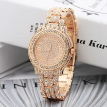 

New style diamond-faced steel belt ladies watch Fashion diamond-studded British watch High-quality jewelry watch