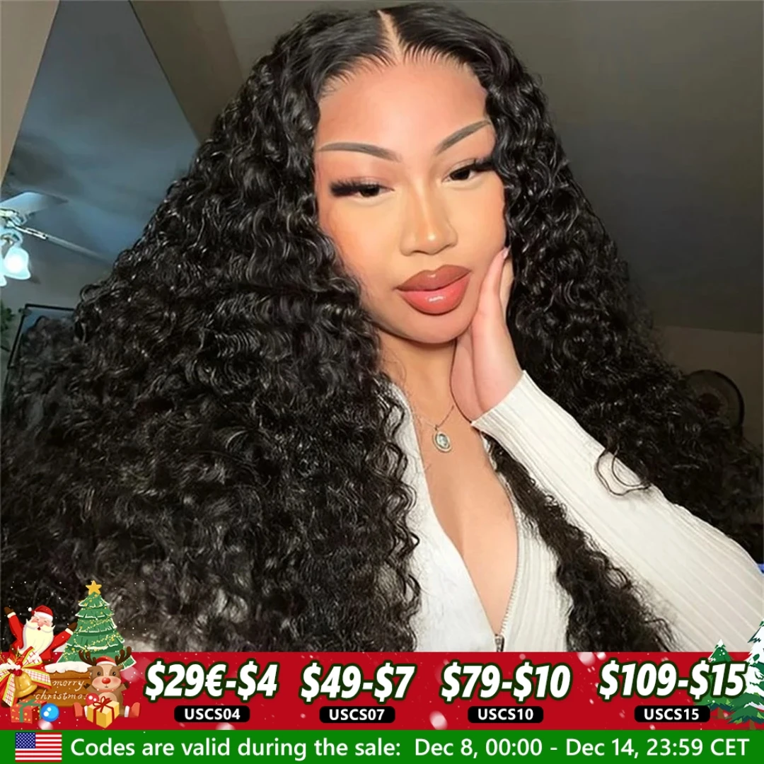 5x5 Glueless Deep Wave Lace Closure Wig - Ready to Wear