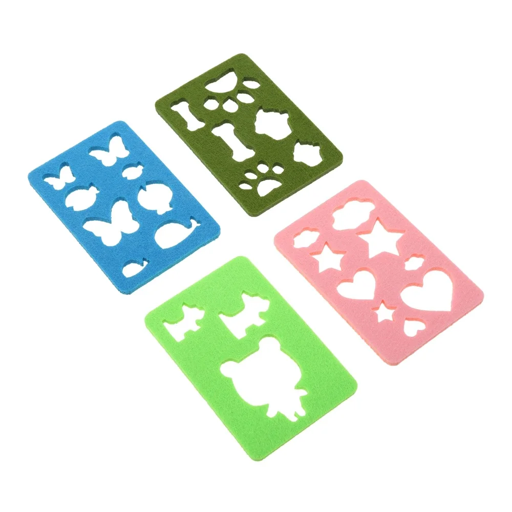 DIY Needle Felting Molds Soft Felt Template Stencil Applique Tool 1 Set