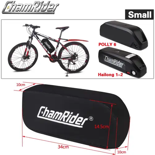 WaterProof cover for Ebike Battery Dust-Proof Anti-mud Cover Bag for Hailong Polly Style Lithium Batteries - Image 4