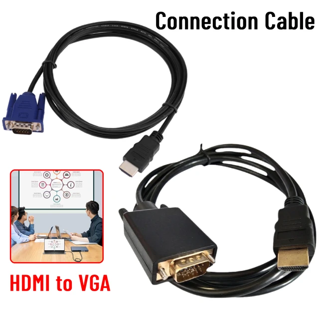 VGA To HDMI Cable/line For RT809F RT809H EMMC Programmer, 44 OFF