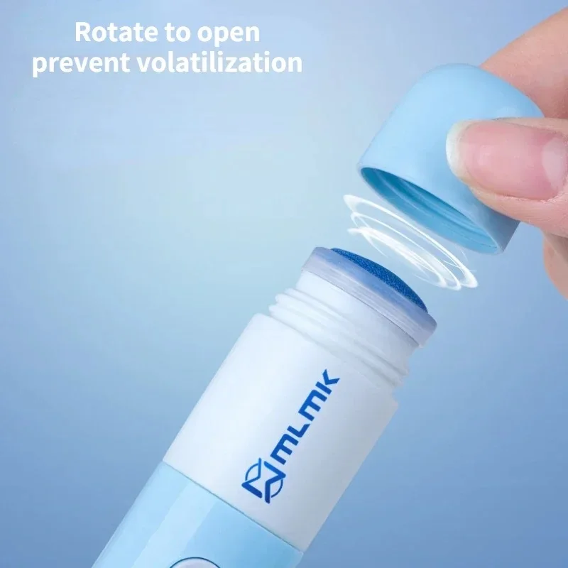 Parcel Box Opener Privacy Guard Thermal Paper Information Correction Fluid Eraser with Unboxing Knife 2 in 1 Protection Stamp