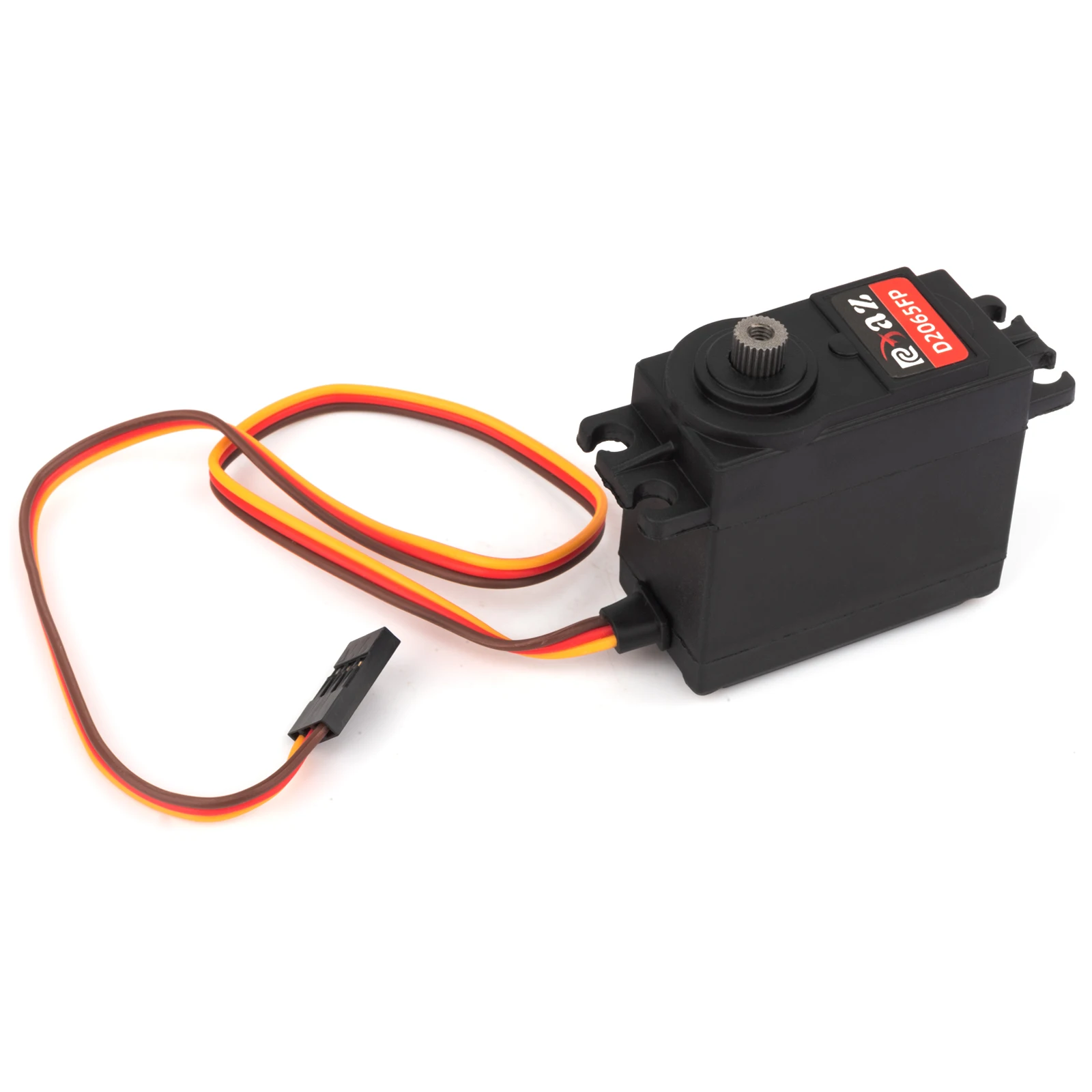 Servo numérique haute performance pour modélisme RC, installé dans une voiture télécommandée.