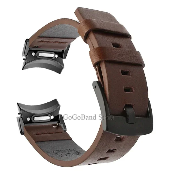 Premium Leather No-Gap Watch Strap with Quick Fit Design