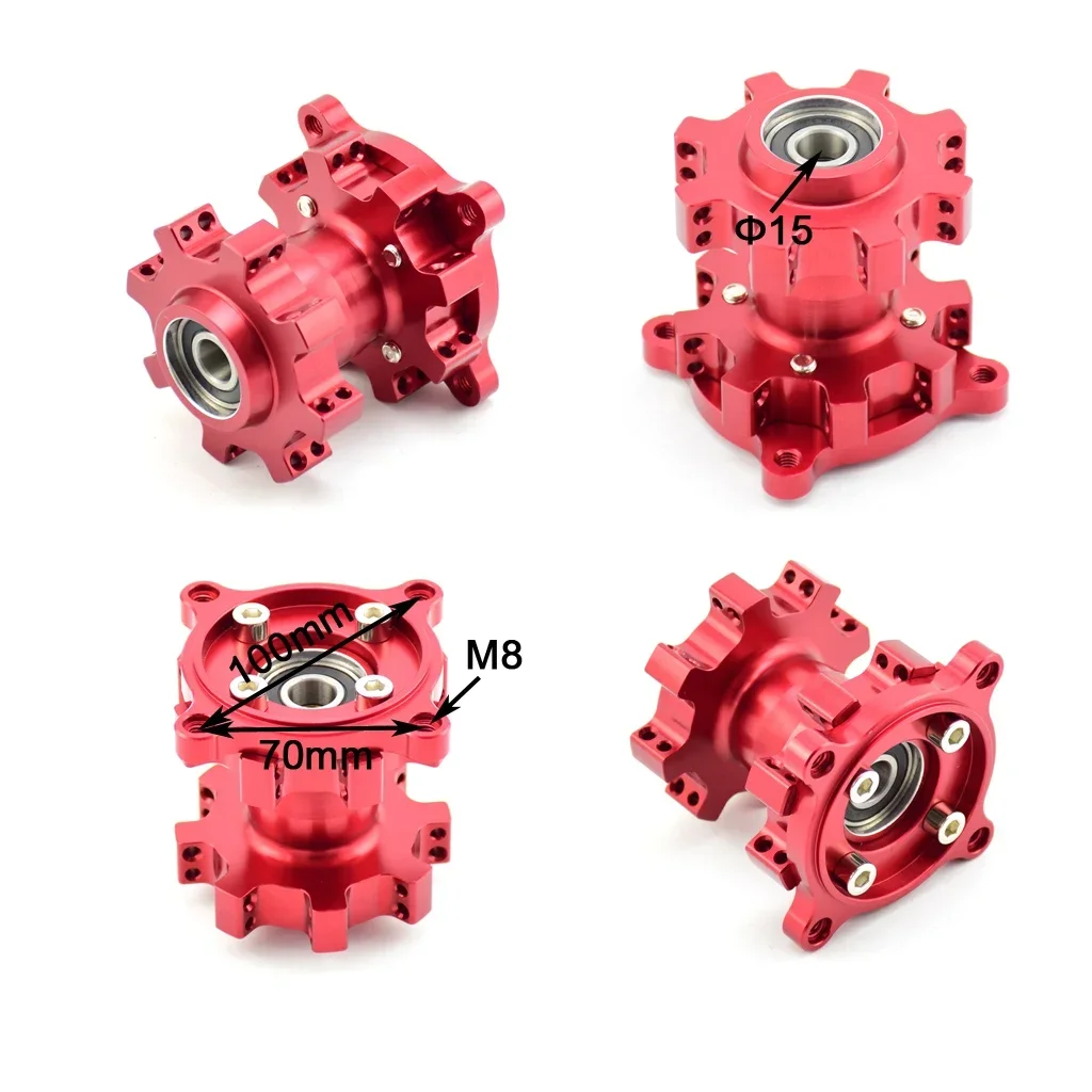 CNC Aluminum Front 14 17 inch Wheel Rim Hub 15mm Axle Hole For Dirt Pit bike Motocross Motorcycle