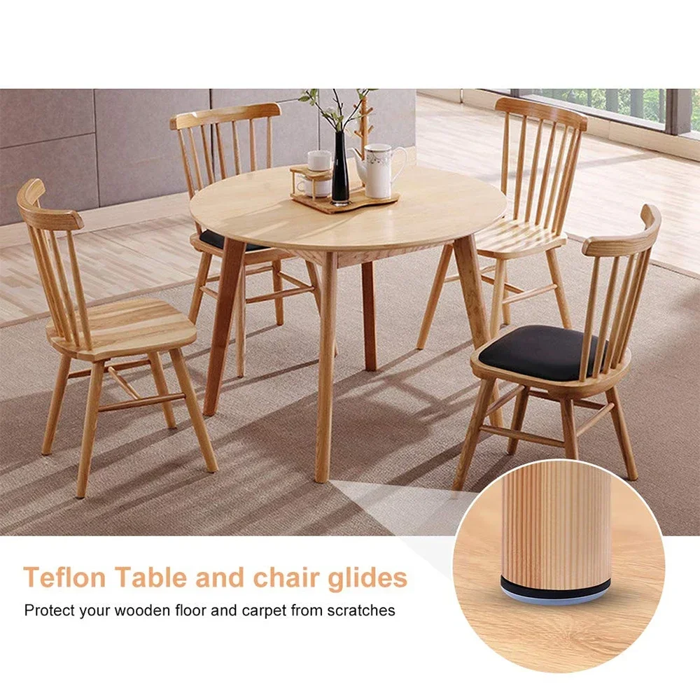 Furniture Leg Slider Pads with Nail for Easy Movement and Floor Protection