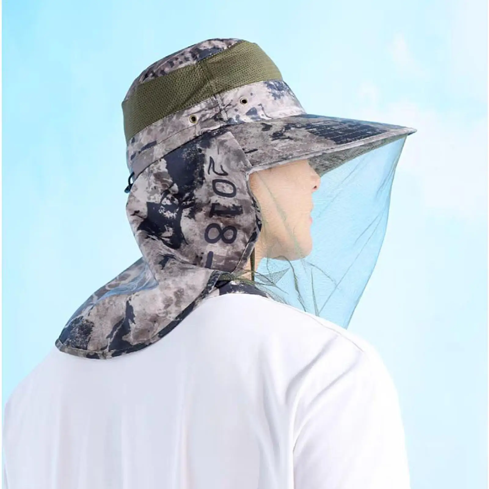 Golf Wide Brim Sun Hat Wide Brimmed Sun Hats Comfortable UV Blocking Cap Outdoor Supplies For Traveling Cycling Farming