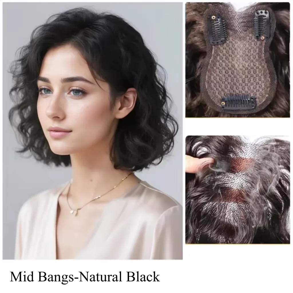 Mid Bangs Black