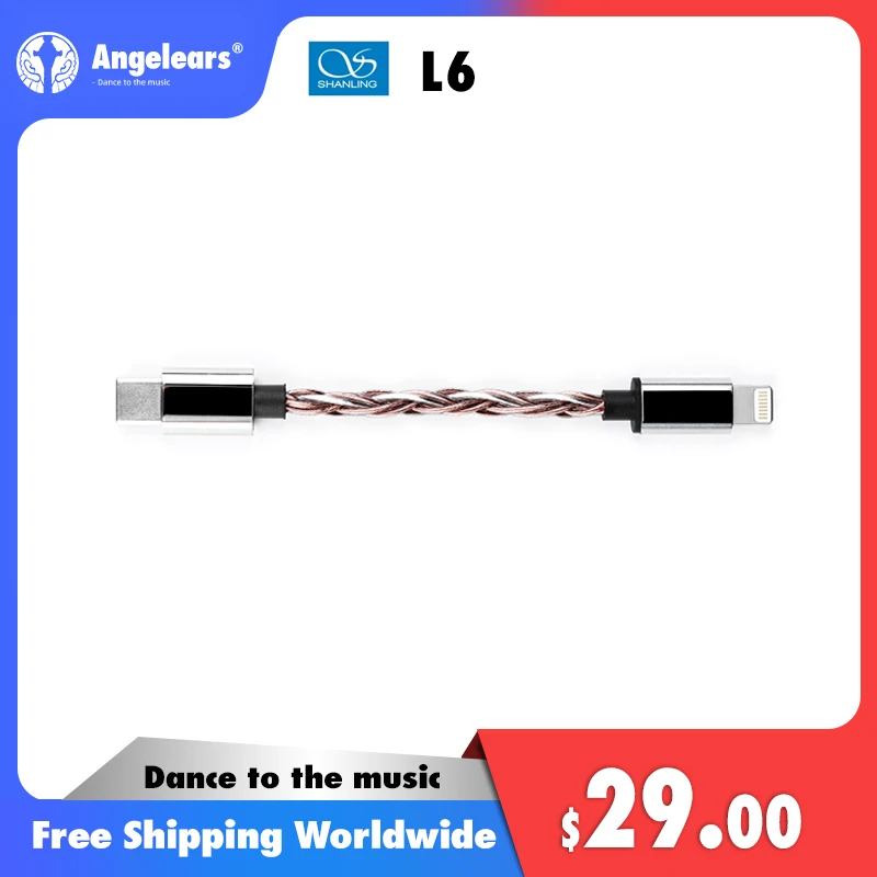 SHANLING L6 Lightning to Tyte-C Audio Cable