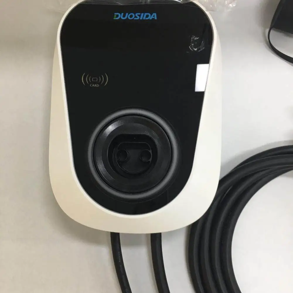 

v2h Duosida 16A 3-phase 5 m long cable 11 KW AC charger station type 2 plug