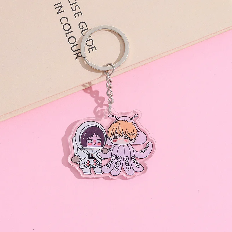 Anime Keychain Skip and Loafer Iwamura Mitsumi Sosuke Shima Kawaii Figure  Charms Acrylic Keyring Bag Pendant Ornament Fans Gifts - AliExpress