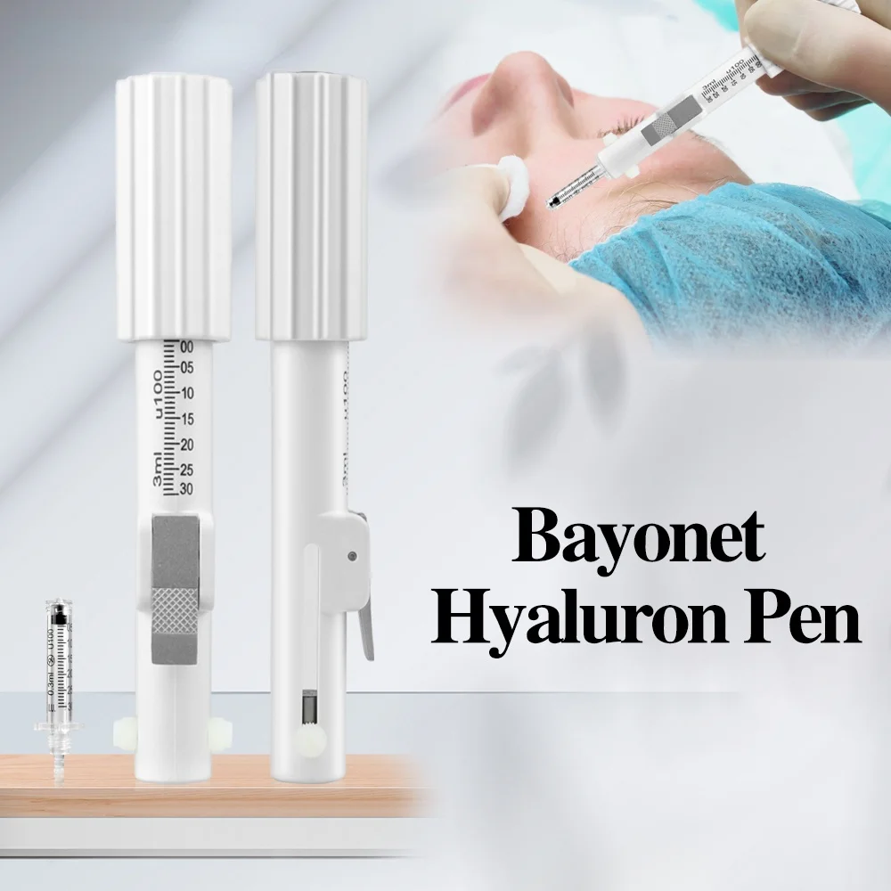 New Meetcare Hyaluron Pen for Anti Wrinkle Lip Lifting Hyaluronic Acid Pen Meso Gun Injector Lip Injection with High Pressure