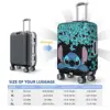 Custom Large Stitch Cartoon Suitcase Cover Holiday Elastic Luggage Supplies Travel Protector 5