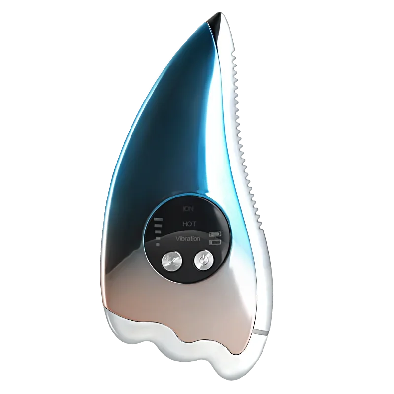 

Electric Gua Sha Scraping Massager Warm Import Facial Micro-Current Massager V Face Beauty Lifting and Tightening French Lines