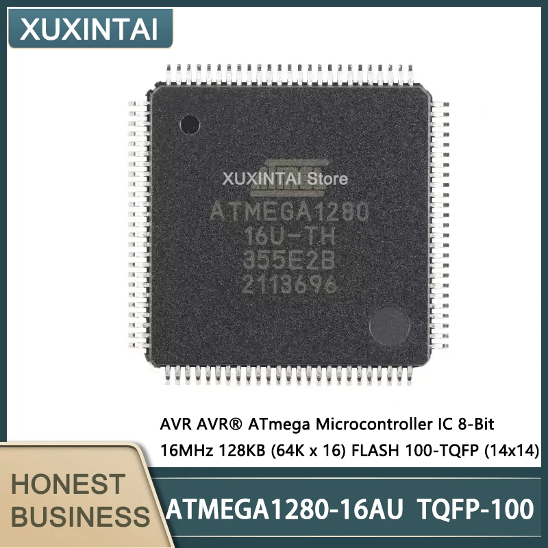1~10PCS 새로운 원본 ATMEGA1280-16AU ATMEGA1280 ATmega 마이크로컨트롤러 IC 8비트 16MHz ...