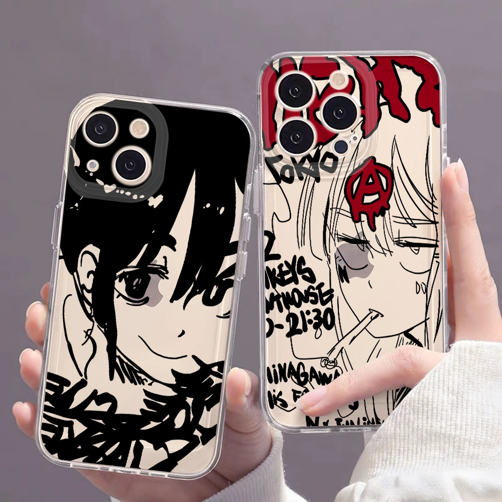 Elegant Komatsu Oosaki Nana Clear Soft Phone Case