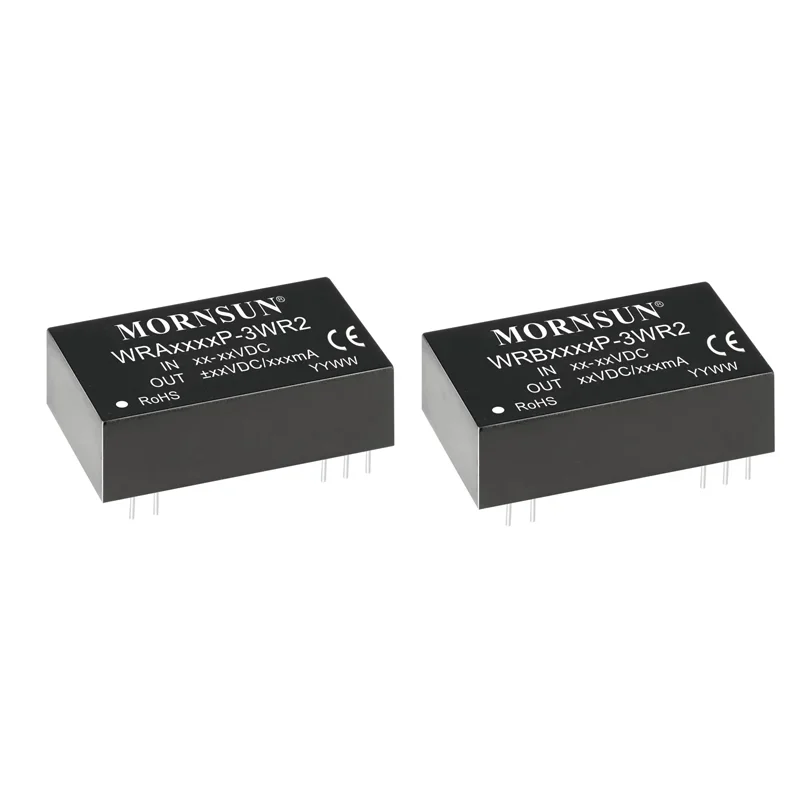 DC-DC 전원 공급 장치, MORNSUN WRA1215P-3WR2, 12V  ± 15V 스텝 업 모듈, 3W 절연 전압 조정기