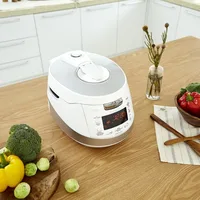 Induction Heating Pressure Rice Cooker – 18 built-in programs including Glutinous, Non-Stick Coating, White/Silver, 6 Cups 2