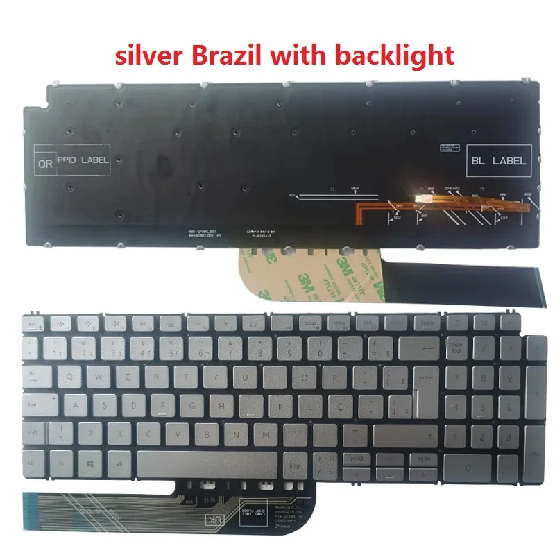 silver BR backlit