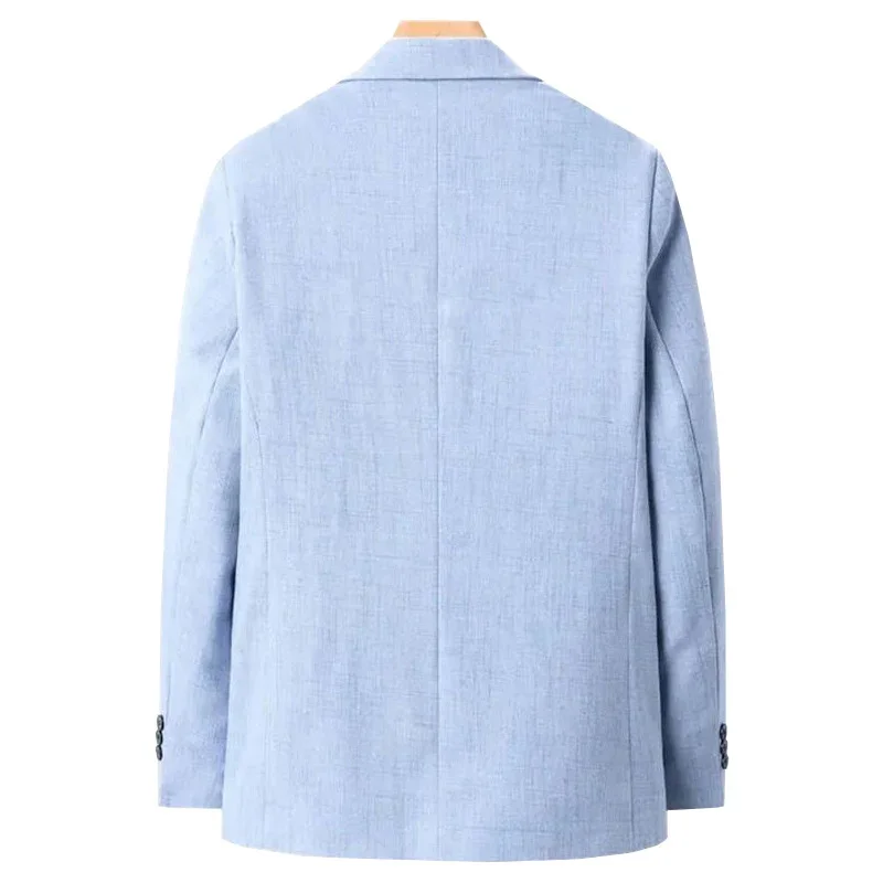 Mens Blazer BROWON Spring Brand Young Men Blazers Jacket Solid Color Blazer for Male Casual Office Clothes Mans
