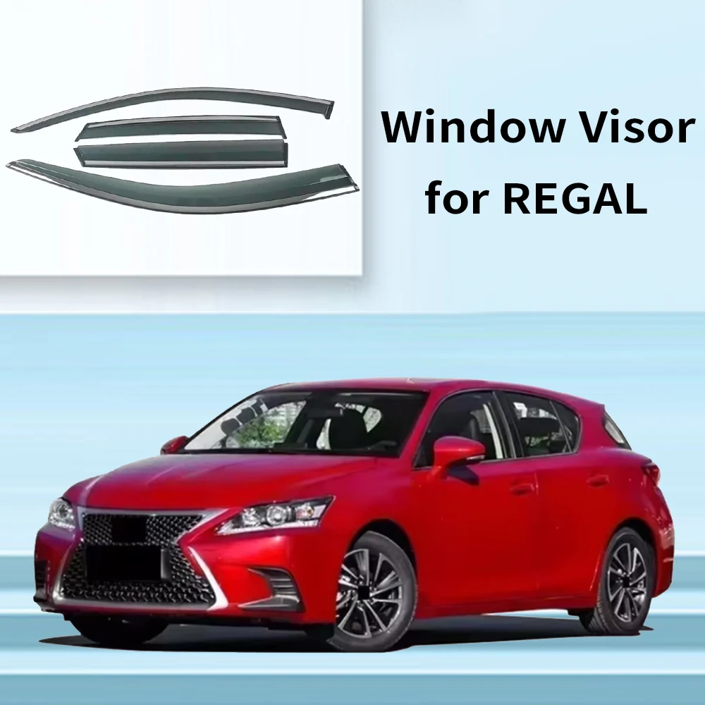 6 Pcs Door Pillar Window Trim For Lexus CT200 CT200h ZWA10 Chrome - View #2