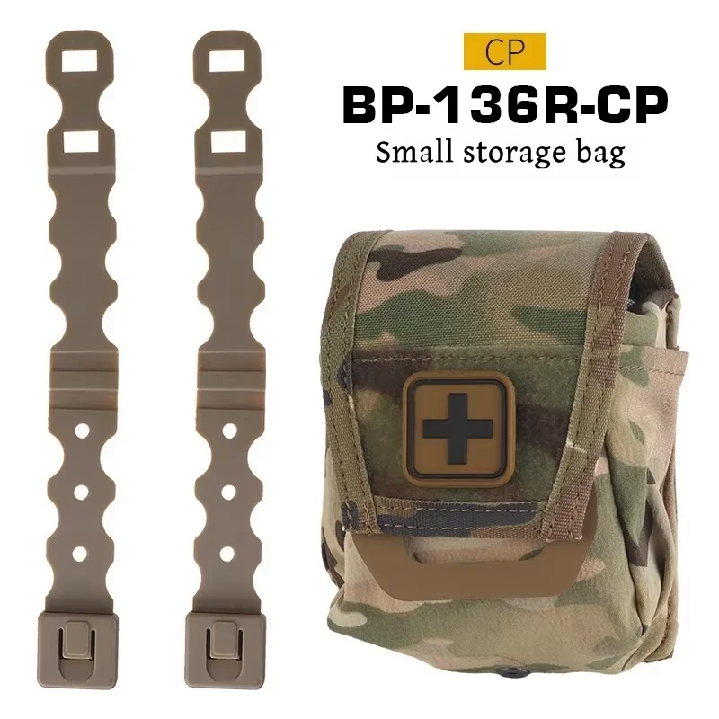 Outdoor multifunctional waist bag MOLLE first aid kit portable survival kit accessory bag camouflage training kit 6