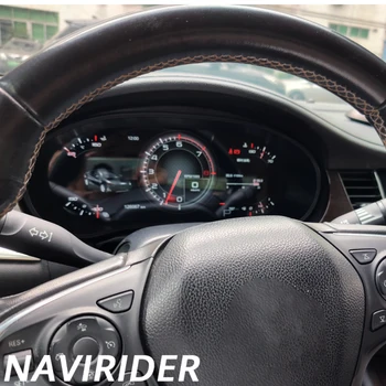Linux System LCD Digital Dashboard Cluster For Opel Insignia Buick Regal 2014-2019 Virtual Instrument Panel Cockpit Speedometer 1
