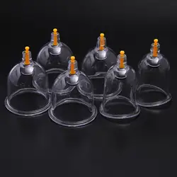 Cans Vacuum Cupping Set Anti Cellulite Massager Cupping Therapy Set Physiotherapy Suction Cup Body Massage Tools 30-78mm