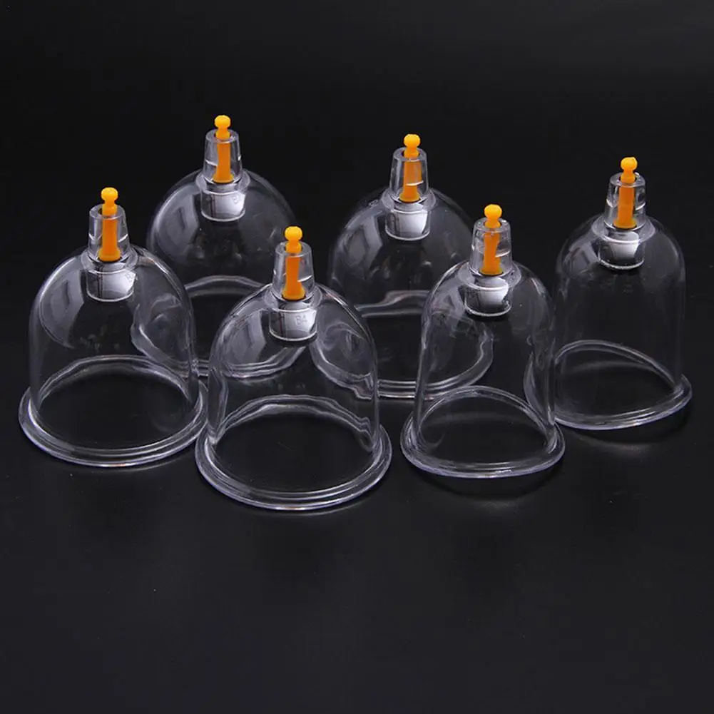 5 Pcs Vacuum Cupping Cans For Massage Ventosa Celulitis Suct