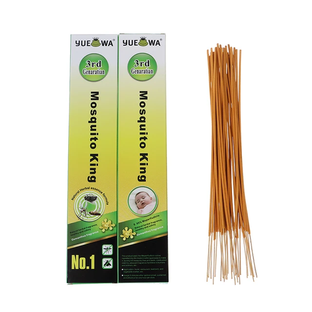 1Box ​​Osmanthus Ízvisszaverő Szúnyogpálcák Kültéri Kemping Szúnyoggyilkos